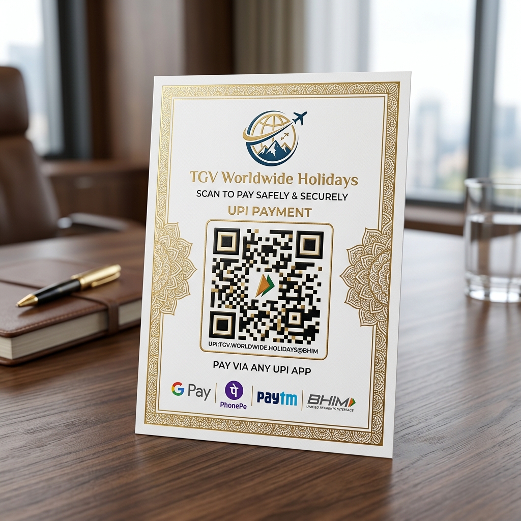 TGV UPI Payment QR Code